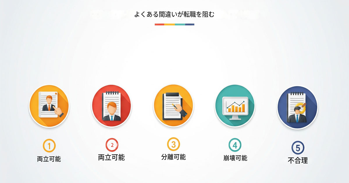 脱サラに失敗する5つの間違い