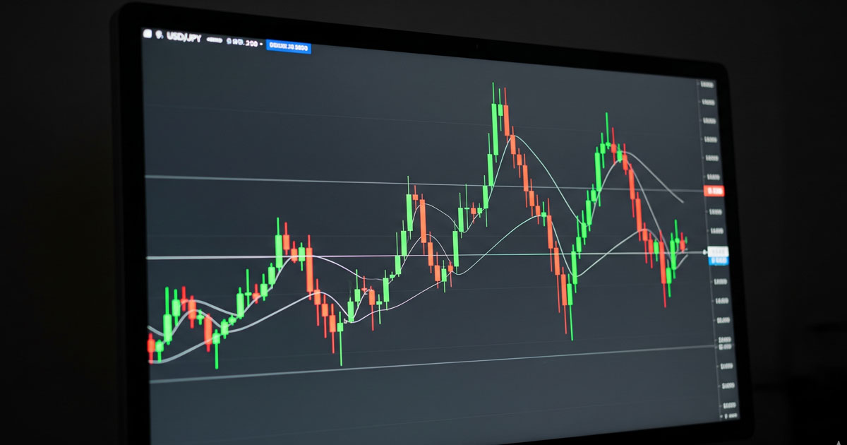 ぷーさん式FX 輝のシンプルなチャートイメージ