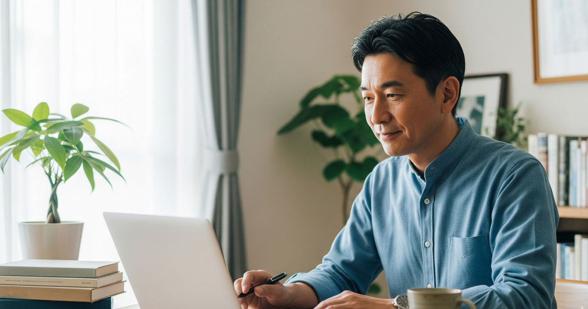 コツコツドカンを克服したトレーダーの安堵の表情